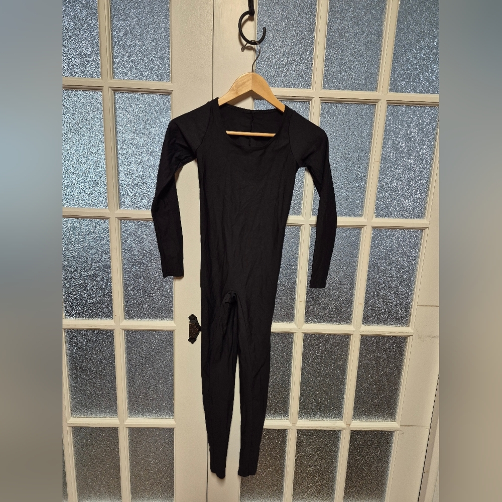 Blackmilk catsuit bodysuit onsie full length black small